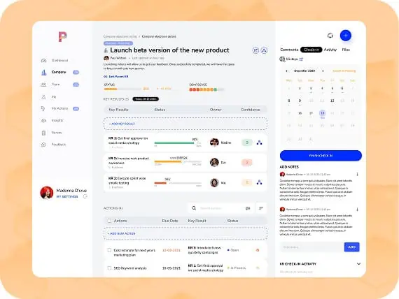 Feedback and Check ins Image